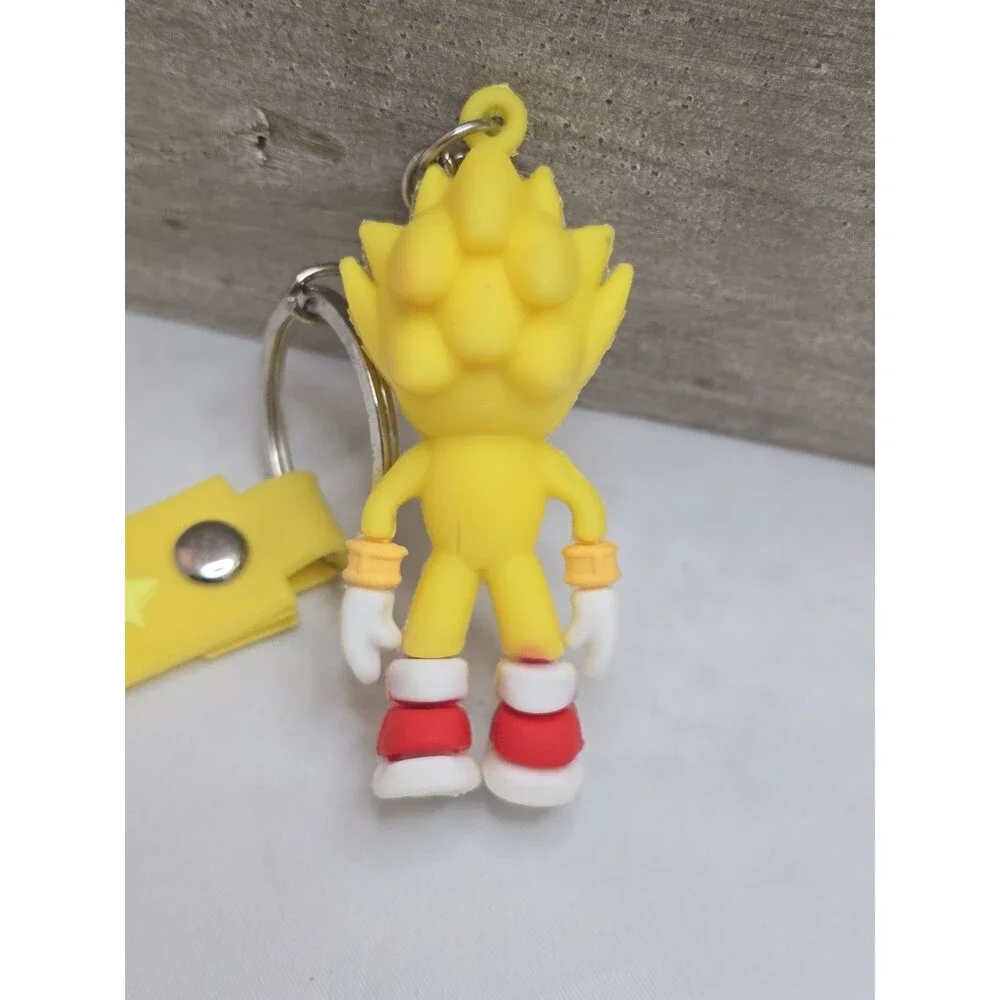 Novelty Sonic Keyring Stocking Filler Based Gift Pendant Bag Charm Hedgehog